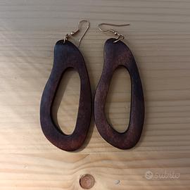 ORECCHINI IN LEGNO 