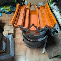 Cassette porta attrezzi in metallo