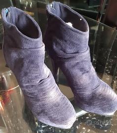 Tata Italia Stivaletti caviglia Bluette 38 scamosc