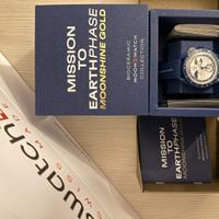 Omega Swatch Moonswatch Earthphase Moonshine Gold