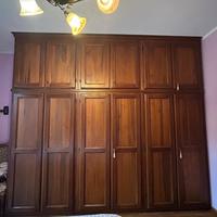 Camera da Letto Matrimoniale in Legno Noce