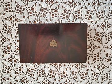 Scatolina in legno primi del 1900