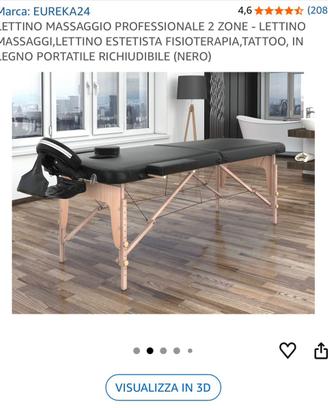 Lettino massaggi