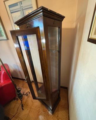 Vetrinetta porta armi in legno