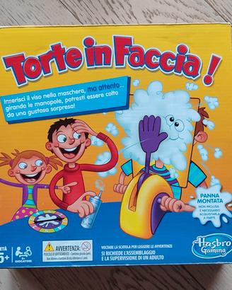 torte in faccia gioco per bambini