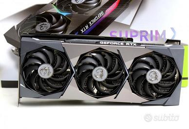 Scheda Video RTX 3090 Suprim X 24GB no 5070 5080