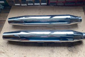 Harley scarichi originali chiusi