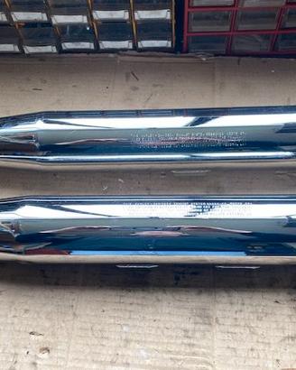 Harley scarichi originali chiusi