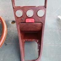 volante + mostrina in radica alfa 156 1^ serie