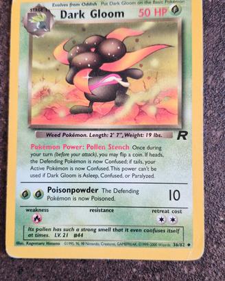 Carta Pokémon Dark Gloom