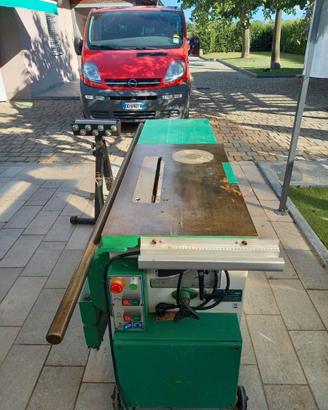 Combinata legno 220 V.  in 2 pezzi + aspiratore 