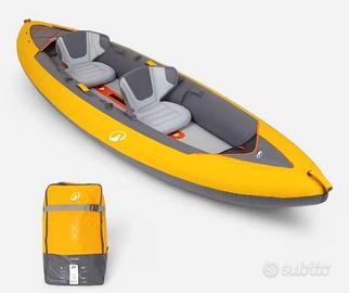 Canoa-kayak gonfiabile 100+ 2 posti Decathlon