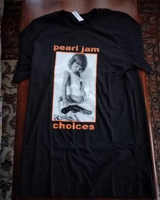Pearl Jam Choices Shirt Ufficiale Taglia S Nuova