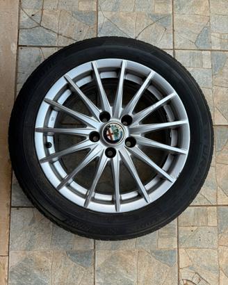Cerchio di scorta originale alfa romeo