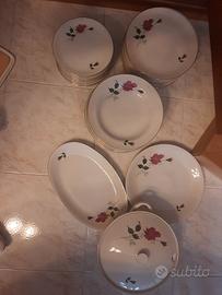 servizio piatti ceramica trilling