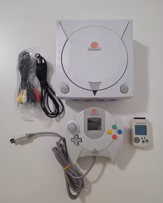 Sega Dreamcast con GDemu HKT-3000 + Controller