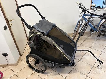 Rimorchio bici per bambini