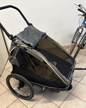 Rimorchio bici per bambini