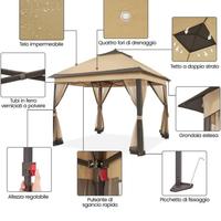 Gazebo usato 3 volte