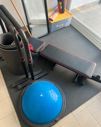 Set palestra per allenamento a casa