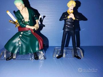 Action Figure One Piece Zoro, Sanji e Ace Hachette