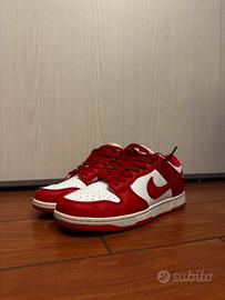 scarpe nike dunk rosse