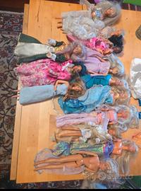 Lotto 13 Barbie Originali Vintage 