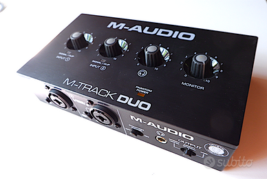 Scheda Audio M-Audio M-Track Duo - NUOVA