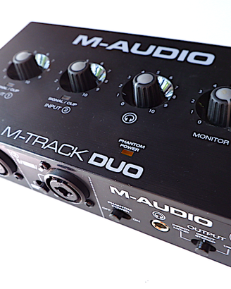 Scheda Audio M-Audio M-Track Duo - NUOVA
