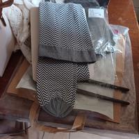 collant donna bianco e nero