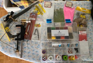 Materiale vario costruzione mosche