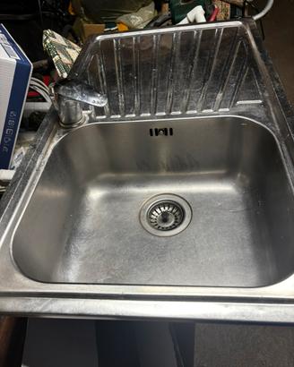 Lavandino acciaio inox