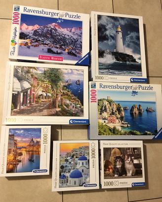Puzzle varie raffigurazioni