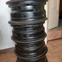 4 cerchi acciaio originali Vw per golf 5/6-passat