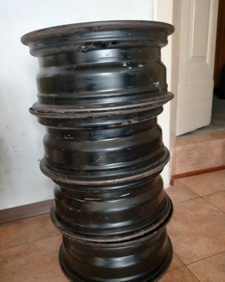 4 cerchi acciaio originali Vw per golf 5/6-passat