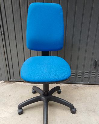 Sedia da ufficio blu