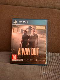 A way out ps4 versione fisica originale 