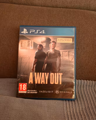A way out ps4 versione fisica originale 