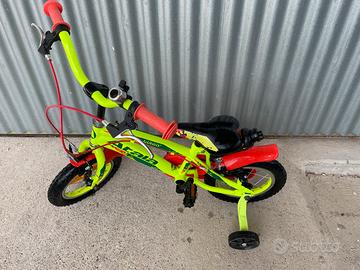 Bicicletta bambino Atala con rotelle