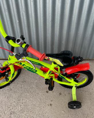 Bicicletta bambino Atala con rotelle