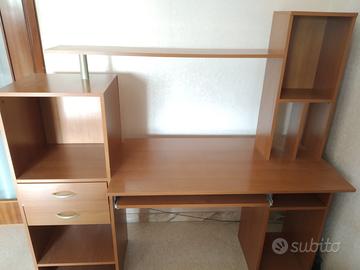 Scrivania porta computer