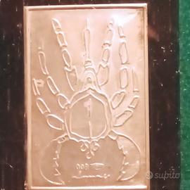 medagliette vintage d'argento 