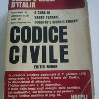Hoepli Codice civile Franchi-Feroci-Ferrari 1975
