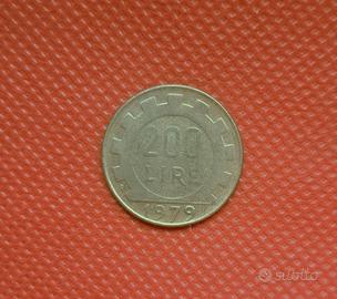 Moneta 200 LIRE del 1979 rara