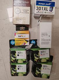Cartucce HP 301 XL nero e colore