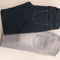 Leggings bambina simil jeans H&M 7-8Y