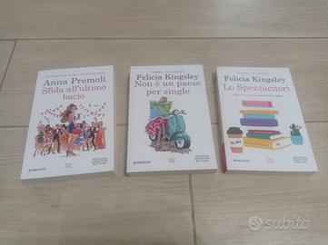 lotto 3 libri Felicia Kingsley Anna Premoli nuovi 