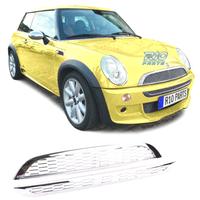 GRIGLIA PER MINI COOPER R50 R53 01-06 CROMATA TIPO