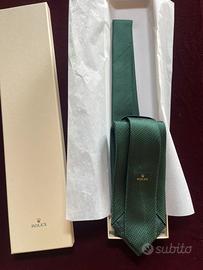 Cravatta rolex verde
