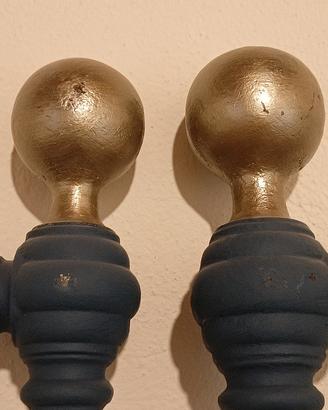 testiera e pediera letto antico